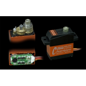 DCS0925H---13g high performance metal gears mini digital brushed servo for 450 class heli swashplate