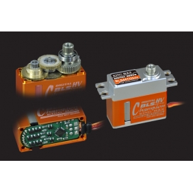 BLS4411HHV---Ultra performance, 43g digital full CNC aluminium hulls mini brushless high voltage servo