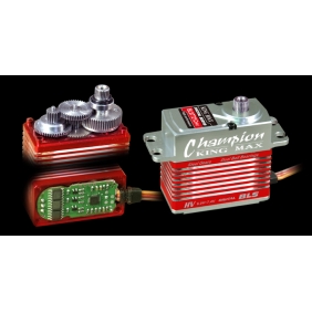 BLS7721CHV---77g high voltage 21kg.cm torque full CNC aluminium hulls and structure digital brushless standard servo for cars