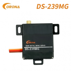 Corona DS239MG Digital Metal Slim Wing Servo Metal Gear 4.6kg / 0.15sec / 22g RC Glider Servo