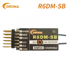 Corona R6DM 6 Channel JR DMSS Compatible 2.4ghz RC Receiver