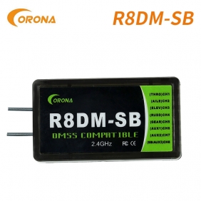 Corona R8DM 8 Channel 2.4G JR DMSS Compatible JR XG6 XG7 XG8 XG11 XG14 RC Receiver