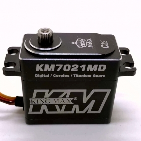KINGMAX KM7021MD standard servo 72g 21kg full metal case titanium gear water proof dual ball
