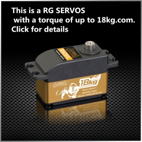 RGC01L KINGMAX 58g 18kg digital metal gears digital low profile Waterproof coreless servo