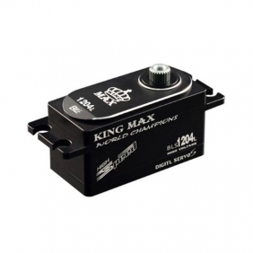 KingMax BLS1204L 50g 12kg digital metal gears low profile servo 1/8, 1/10 racing car electric drift car 600-700 helicopter tail