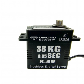 DMOND DBS3884V NB 38KG 0.05sec Brushless 8.4V IP68 Full Waterproof Servo for 1/8 1/10 RC Car Crawler Buggy Truck