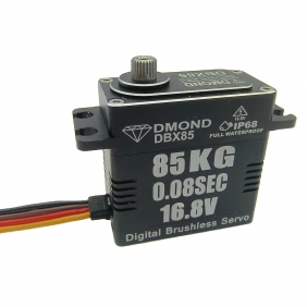 DMOND DBX85 85KG 16.8V Brushless direct power IP68 Waterproof heavy duty servo stainless gear 1/10 1/8 RC truck crawler